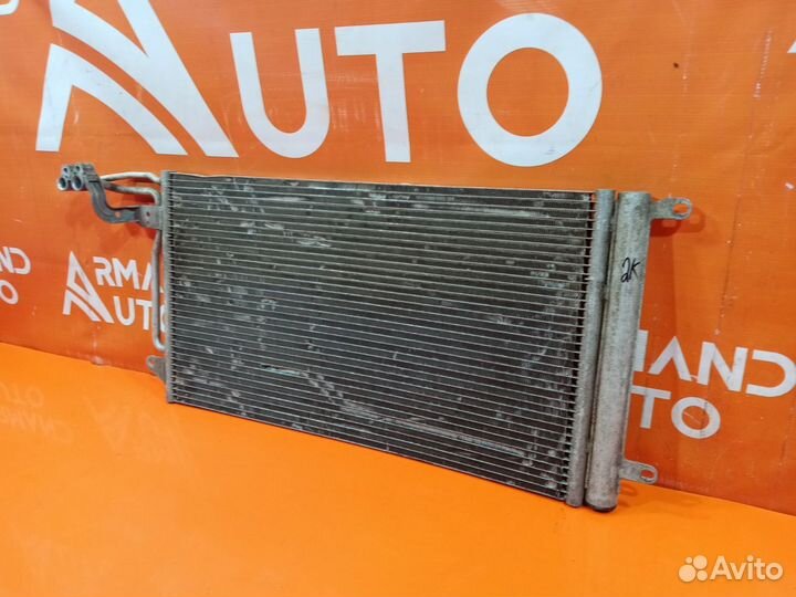 Радиатор кондиционера Skoda Rapid 1 2014-2020