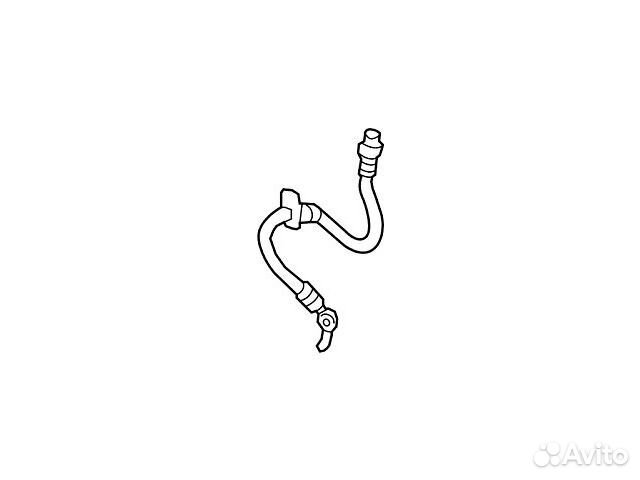 Шланг тормозной передний левый Rav4