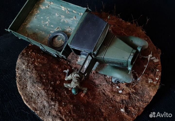 Диорама по военной фотографии