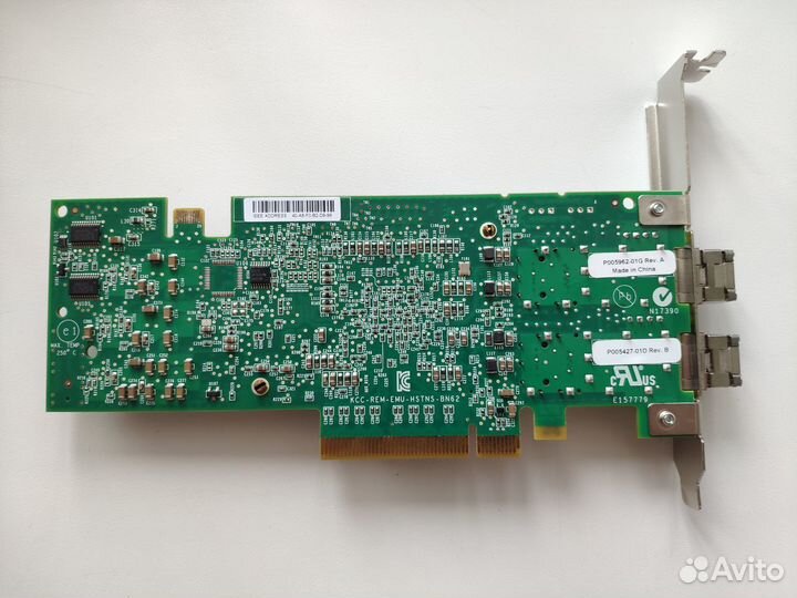 Сетевой адаптер HP nc552sfp 10Gb 2-port Ethernet
