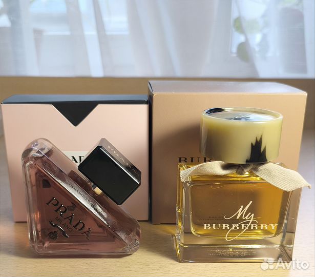 Духи Givenhy, D&G, burberry