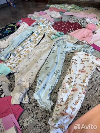 Детские вещи с 0 до года