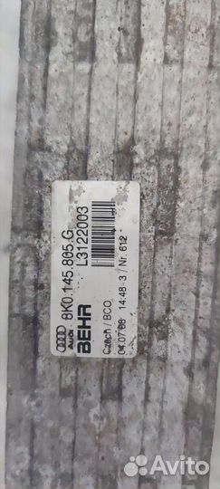 Интеркулер Audi a4 b8