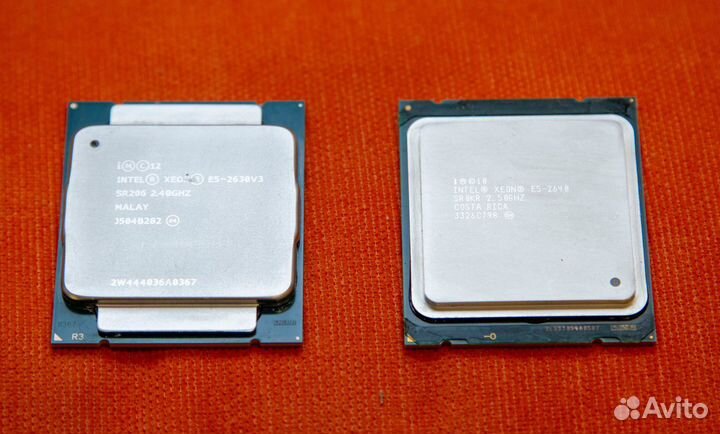 Процессоры Intel Xeon E5-2630v3, Xeon E5-2640