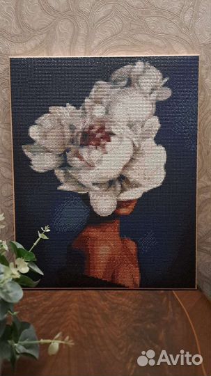 Картина алмазная на холсте