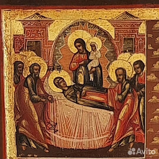 Старинная русская икона, четырёхчастник