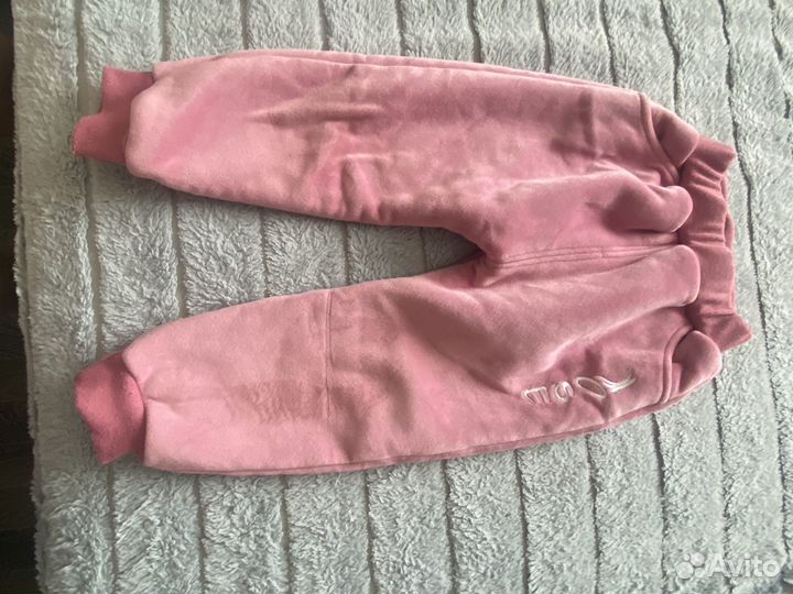 Теплый костюм для девочки