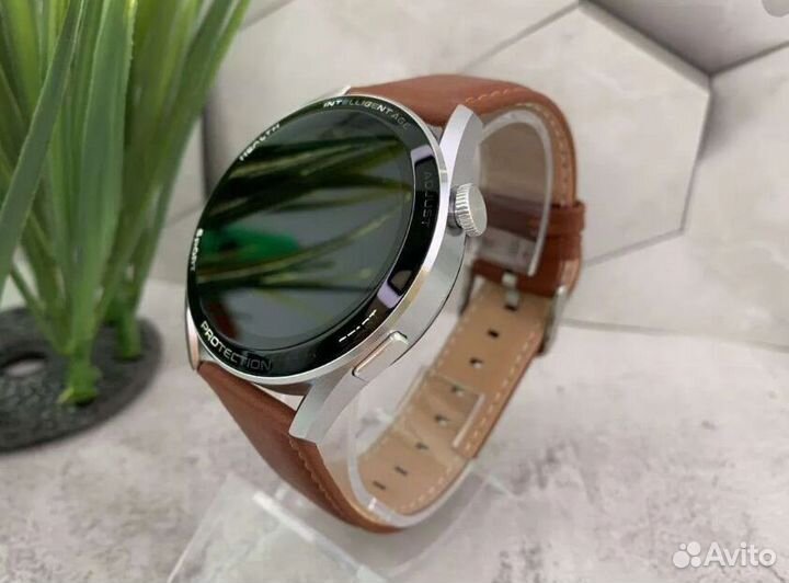 Круглые SMART watch x3 pro / NFC версия
