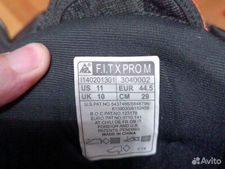 Мужские ролики К2 fitX proM 44-45