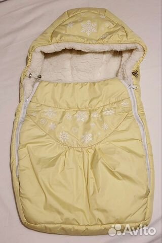 Теплый конверт в коляску