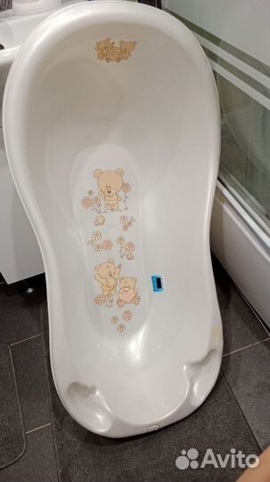 Ванночка для купания с термометром