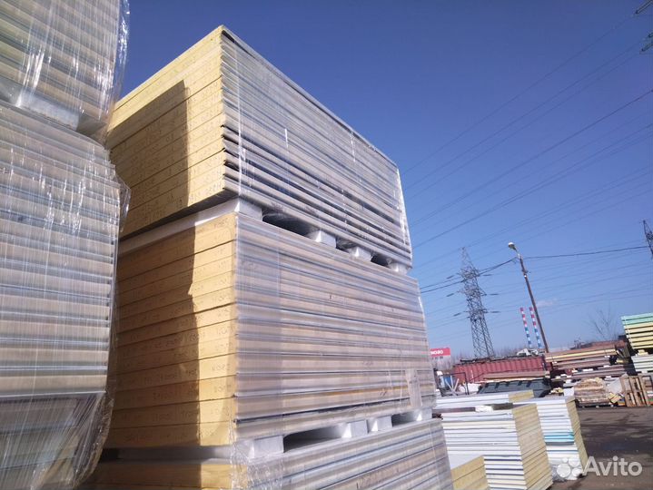 Сэндвич панели бу минвата