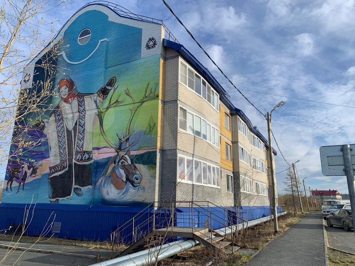 2-к. квартира, 69,6 м², 1/3 эт.