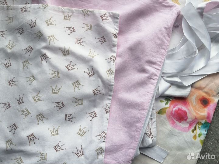 Бортики в детскую кроватку