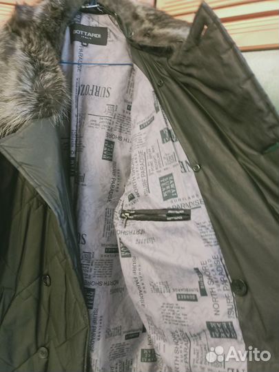 Куртка мужская Италия cottardi размер 52-54