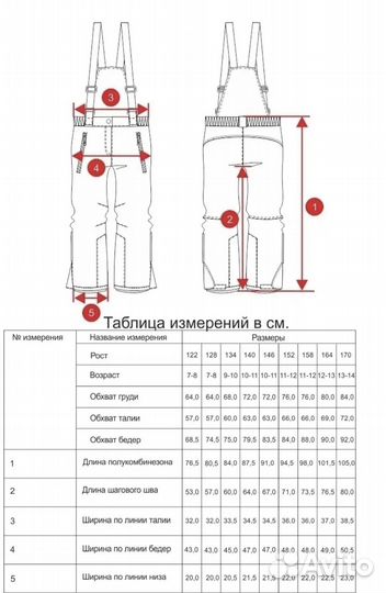 Зимние брюки на девочку