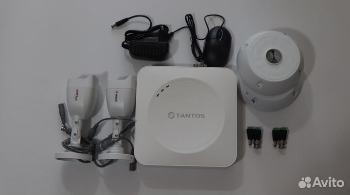 Комплект видеонаблюдения tantos на 2 видеокамеры