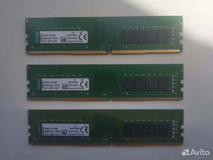 Оперативная память 8Gb Kingston 2133MHz DDR4