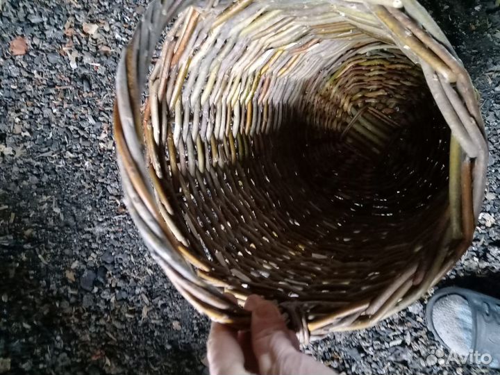 Корзина плетеная