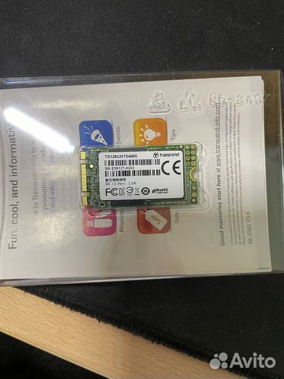 Накопитель SSD M.2 128 gb (TS128gmts400S)