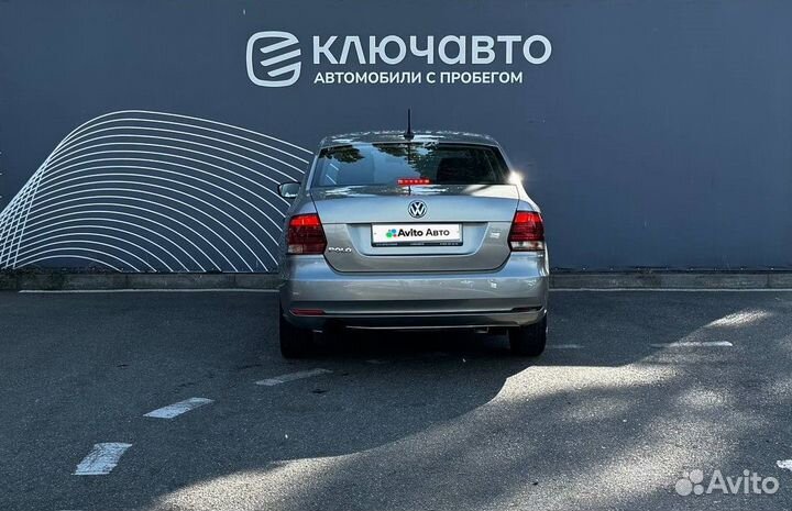 Volkswagen Polo 1.6 AT, 2019, 136 276 км