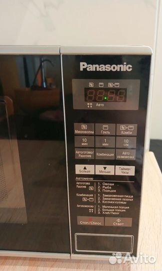 Свч микроволновая печь panasonic