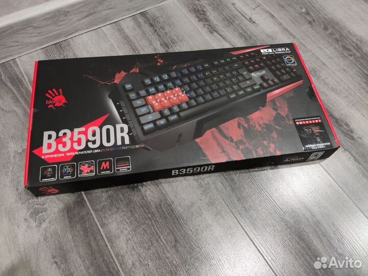 Новая игровая компьютерная клавиатура A4Tech