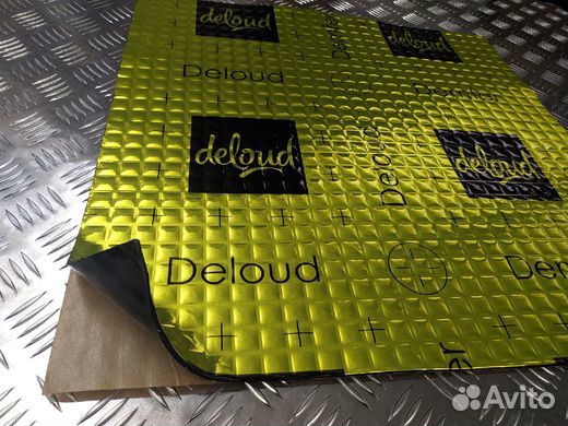 Шумоизоляция виброизоляция Deloud Demfer 4,2мм