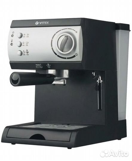 Кофеварка рожковая vitek vt-1511 vb