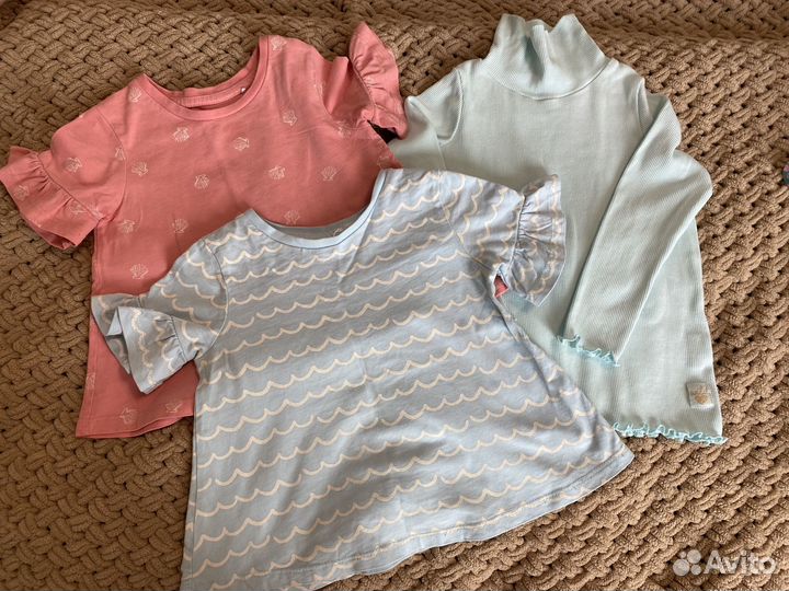 Одежда для девочки 86 92 hm zara