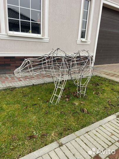 Садовые фигуры из металла