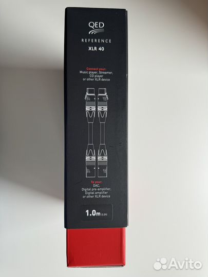 Межблочный балансный кабель QED Reference analogue