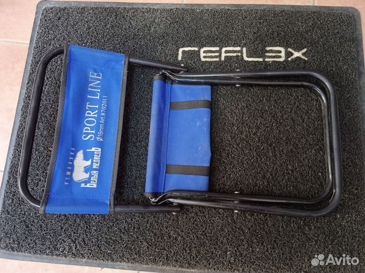 Стул складной со спинкой на рыбалку, дачу, пикник