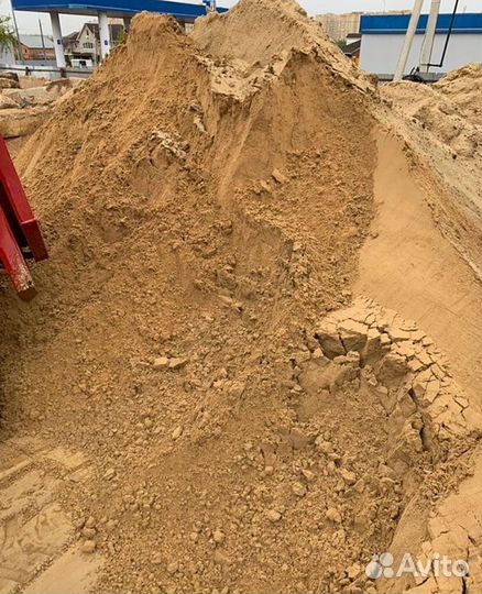 Песок мытый, песок природный, отсев от 20м3