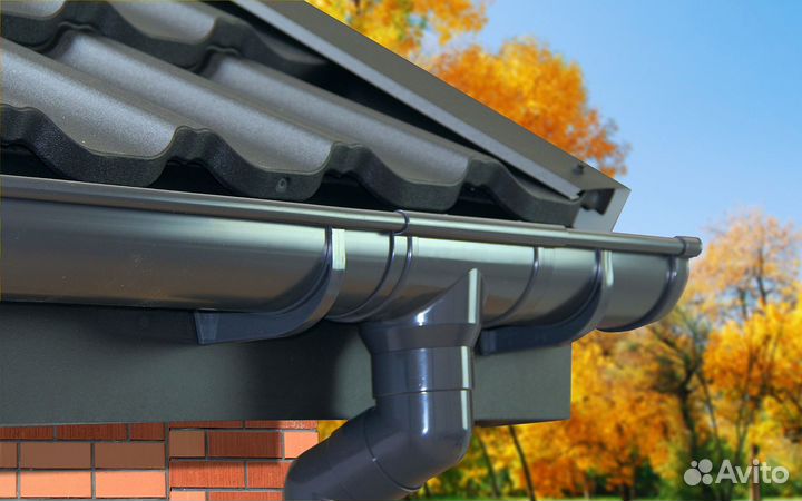 Водосток пластик и металл