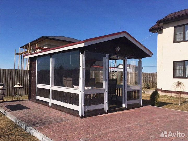 Мягкие окна для веранды