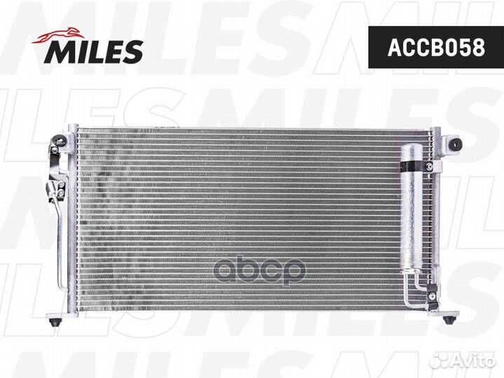 Конденсер Mitsubishi Lancer 1.3/1.6/2.0 03- ACC