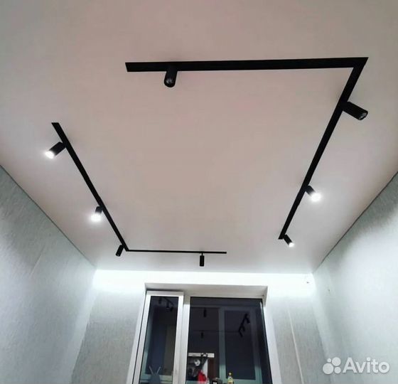 Монтаж натяжных потолков