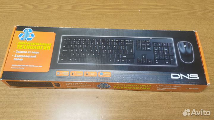 Беспроводные клавиатура и мышь DNS