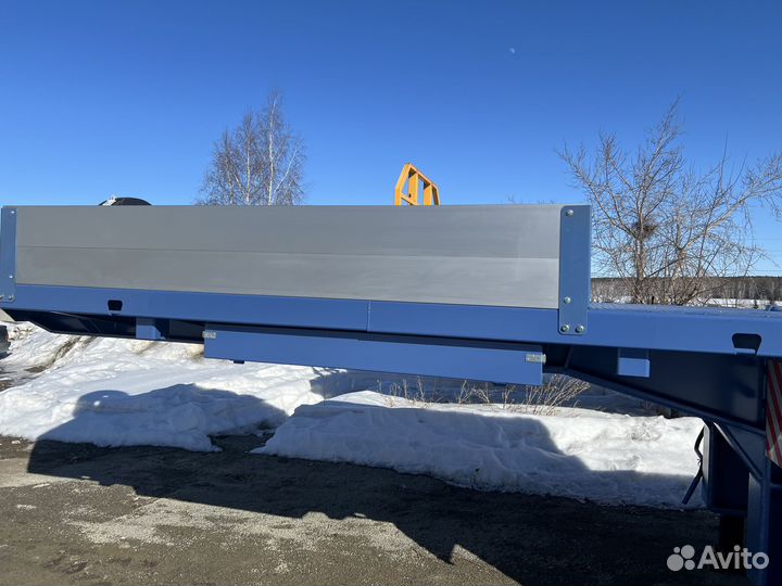 Полуприцеп трал (тяжеловоз) Авиком 98715-04 низкорамный, 2023