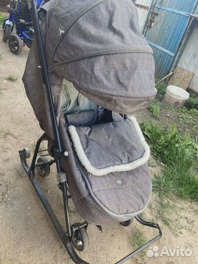 Детские санки коляска