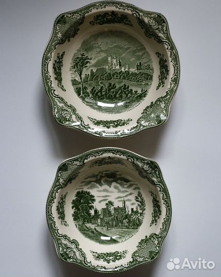 Jonsons Bros Old Britain Castles посуда винтаж
