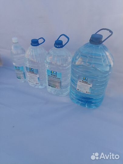 Вода дистиллированная 5л