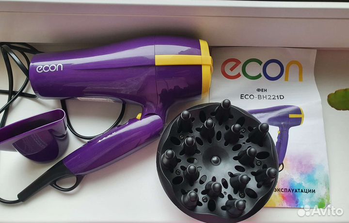 Складной фен Econ