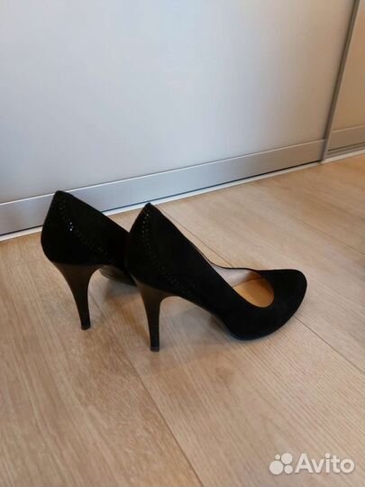 Туфли нат замша, 37 размер