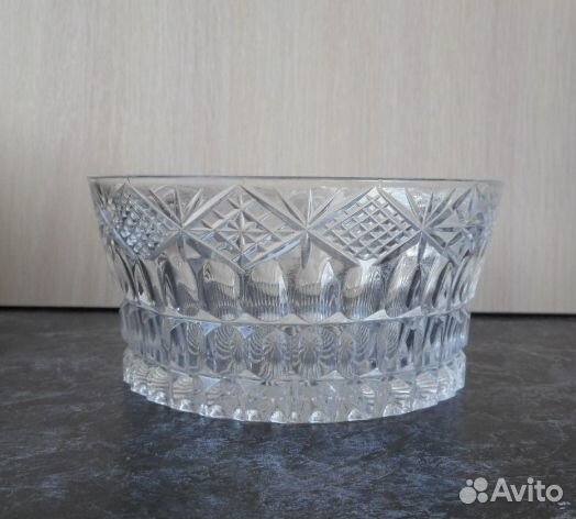 Хрусталь вазы салатники/конфетницы