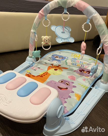 Развивающий коврик с пианино