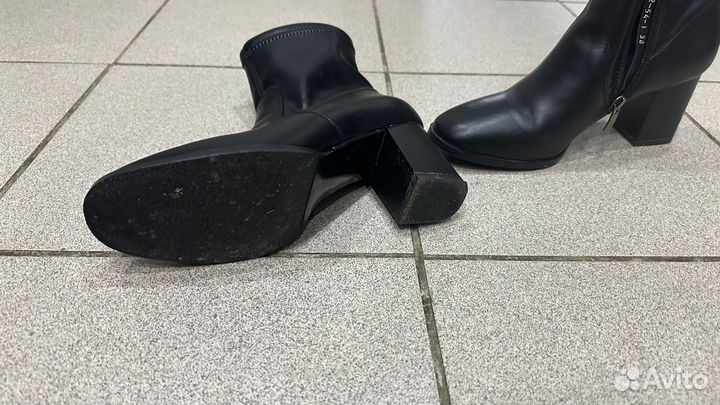 Полусапоги женские 38 осенние натуральная кожа