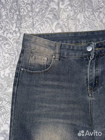 Джинсы широкие y2k