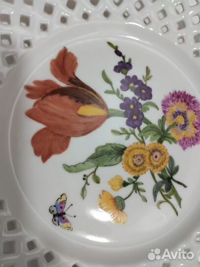 Тарелка ручная роспись Германия